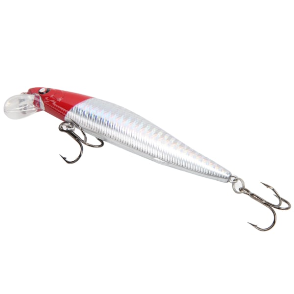 Simulation Hard Bait 15g Inshore Minnow Lure med 2 kroge til Long Shot saltvandsbådsfiskeri#3