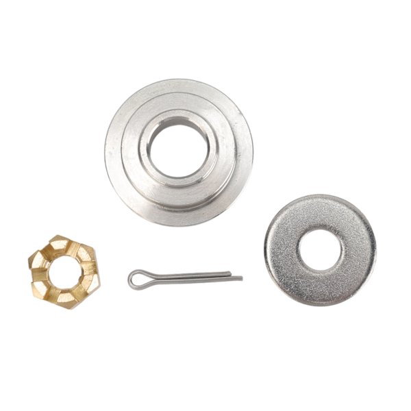 Metall Marine Propellermutter Kit Aluminiumlegering och Metall Propeller Installationshårdvara Kit för 15‑20 Hästkrafter Motor