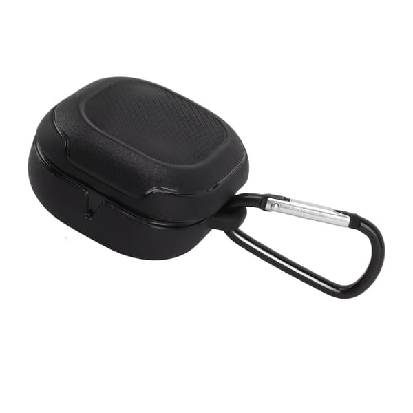 Bluetooth øretelefoner beskyttelsesetui sort holdbart TPU-etui til Galaxy Buds Pro til Galaxy Buds Live
