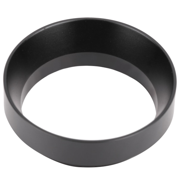 Kaffe Pulver Dosering Ring Tragt med Magnetisk Udskiftning Kaffemaskine TilbehørSort 58mm med Magnetisk