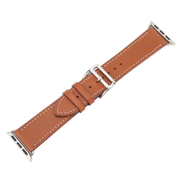 Älykellon nahkaranneke universal watch vaihtoranneke IWatch Series SE:lle 8 7 6 5 4 3 2 1 38 mm 40 mm 41 mm ruskea