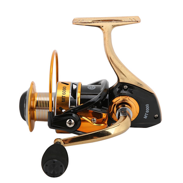 MT6000 Metall Havsfiske Spinning Rulle 12+1BB 5.5:1 Utväxlingsförhållande Bärbart fiskehjul