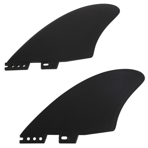 2 STK Surfbrætfinne Aftagelig PVC Fishtail Surfbrætfinner til Longboards Stand Paddleboards til FCS2 Generation