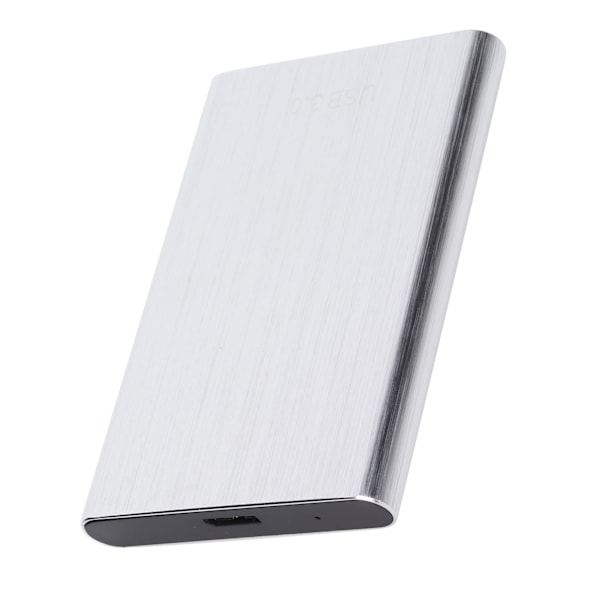Extern hårddisk snabb dataöverföring enkel att använda bred kompatibilitet portabel USB 3.0 HDD för OS X Silver 320GB