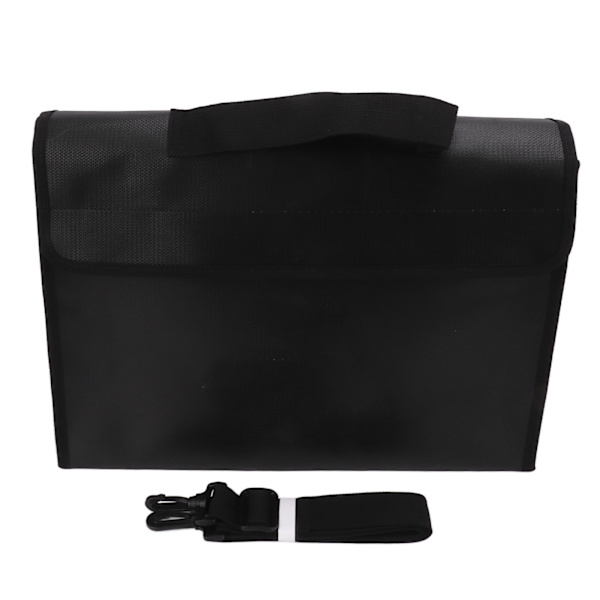 38x28x7,5cm RC LiPo Batteriväska med Dragkedja Brandsäker Explosionssäker Batteriförvaring Säkerhetspåse