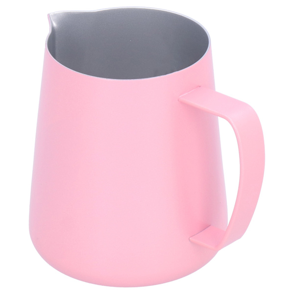 400 ml Kaffe Melkeskummerkanne med Ørne Nebb Tute for Hjemmekafé Rosa