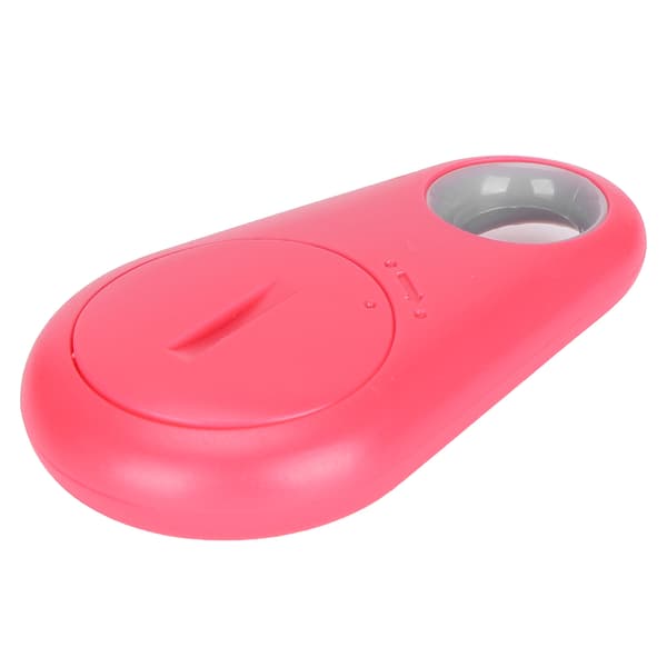 Trådlös Smart Tracker Bluetooth Anti Lost Alarm Sensor Enhet för Barn Husdjur Plånbok Bagage Rosa