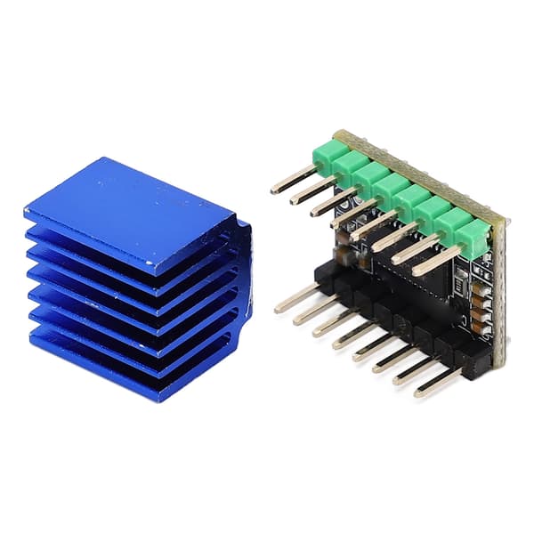 TMC2225 MKS Stepper Motor Driver Board med køleplade Mute Motor Driver Module til 3D-printer