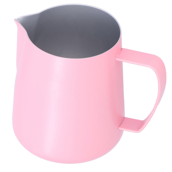 400 ml Kaffe Melkeskummerkanne med Ørne Nebb Tute for Hjemmekafé Rosa