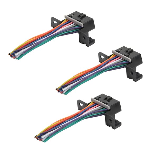 3 stk. 16-benet hun OBD2 kabelstik J1962F diagnostisk adapter til biler