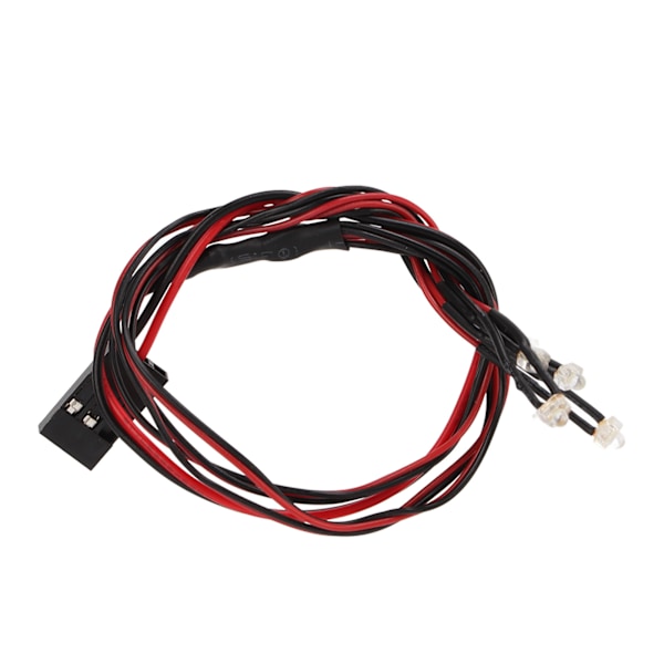 4LED Lys 335cm RC Nat Forlygter til Axial Scx24 1/24 1/18 RC Crawler Bil Opgraderingsdele