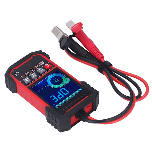 12V 24V Batteritest Färgskärm Batterilast Analysator Bilcell Laddningskapacitet Detektor