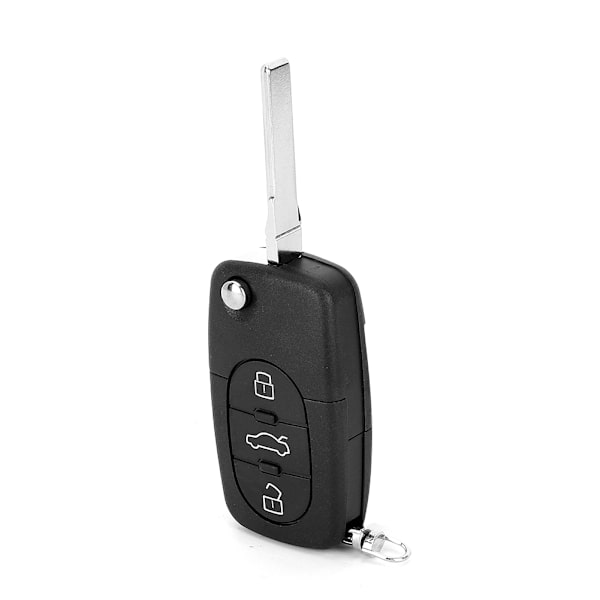 Bil Vikbar Nyckel Fob Skyddsfodral 3 Knappar ABS-skydd Biltillbehör Passar för S60