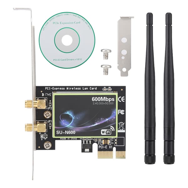 SU N600 PCI-E Desktop Computer Trådløst Netværkskort med Høj Hastighed til Windows