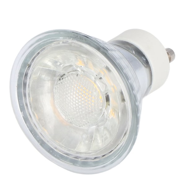 GU10 Lyspære 5W LED COB Lampe Pære Justerbar Lysstyrke Spotlys Pære til Soveværelse Kontor 220V Varmt Hvidt Lys 3000K