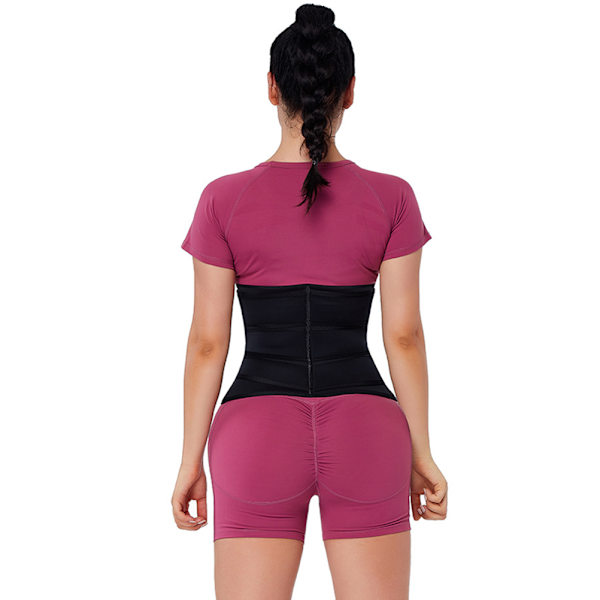 Justerbar Neopren Bastu Waist Trainer Korsett Svettbälte för kvinnor Viktminskning Träning Fitness