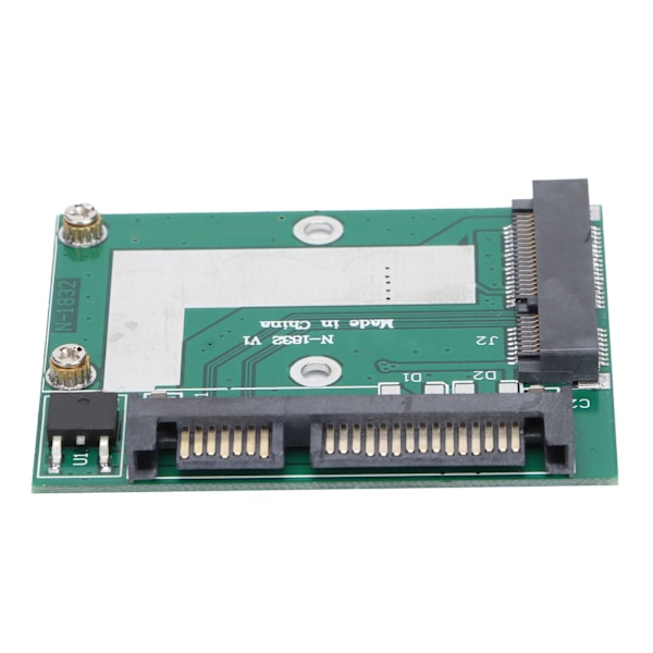 Muuntokortti MSATA SSD:lle 2,5' SATA 6.0gps siirtokortti Windowsille Linuxille OS X 10:lle