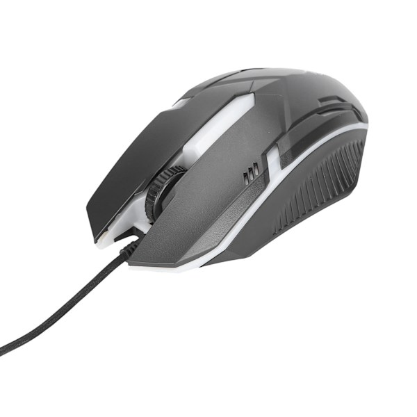 USB-mus M3 Baggrundslystilstand Kablet mus Ergonomisk design computermus til Macbook Laptop PCSort