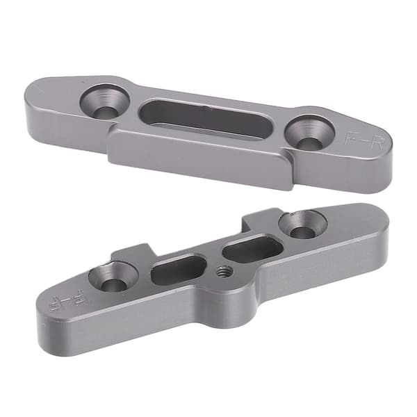 RC Bil Svingarmsfäste Block Aluminiumlegering Hållbar Svingarm Fast Set för BONZAI 1/16 RC Bil