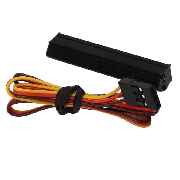 RC Car Roof Light 12 LED Light Beads aluminiumlegering RC Car Light Bar för AXIAL för SCX24 1/24 1/18 RC Car DC 5‑20V