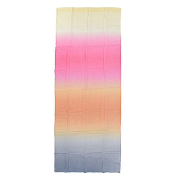 1x2,7m Gradient Fönstergardin Voile Draperier Moderna Tulle Gardiner för Sovrum LekrumNedre Grå