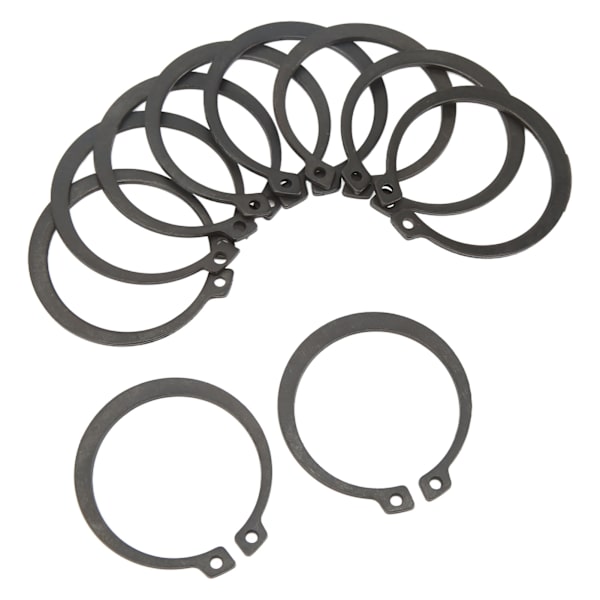 50 STK 1,8 mm Tykkelse AC Kompressor Kobling Snap Ring Jern Passer til 508 V5 AC Kompressor Koblingsaksel