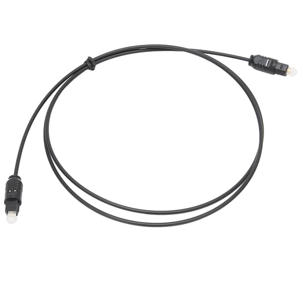 1m PVC Optisk Fiber Ljudkabel för Hemmabio Högtalaröverföring