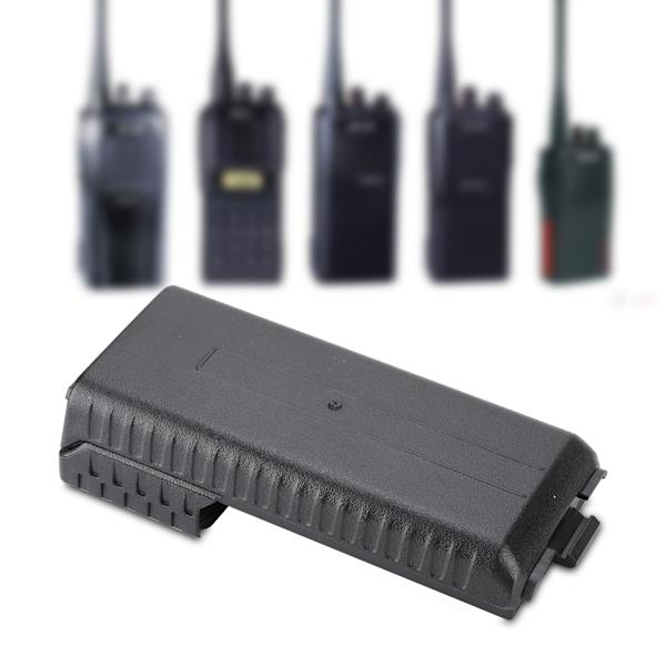 Bærbar plastik lang sort batterikasse til BAOFENG UV 5R, UV 5RB, UV 5RE, UV 5Re