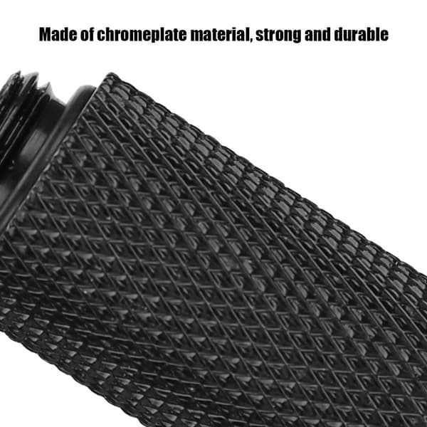 G1/4 Forlenget Sete 30mm Lengde Kromplate for Datamaskin Vannkjølingssystem Tilbehør (Svart)