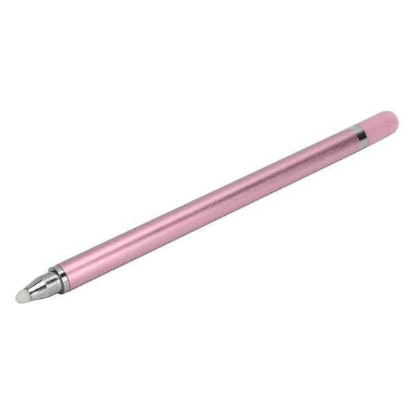 Hög Precision Snabb Respons Aluminiumlegering Stylus Penna för Telefon Surfplatta Rosa