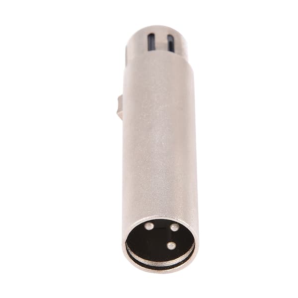 2 stk. XLR han til hun Audio Mikrofon Forlænger Adapter Stik