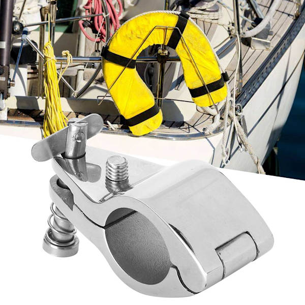 2 stk. Bådhængsel i stål, øvre kæbe, marine hardware beslag, tip style 25 mm/0,98 tommer