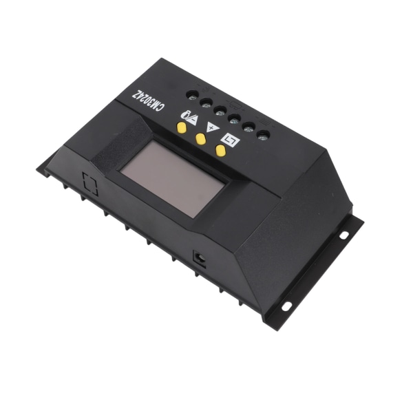 PWM Solar Charge Controller LCD Display Intelligent PWM Solar Panel Regulator med termisk sensor