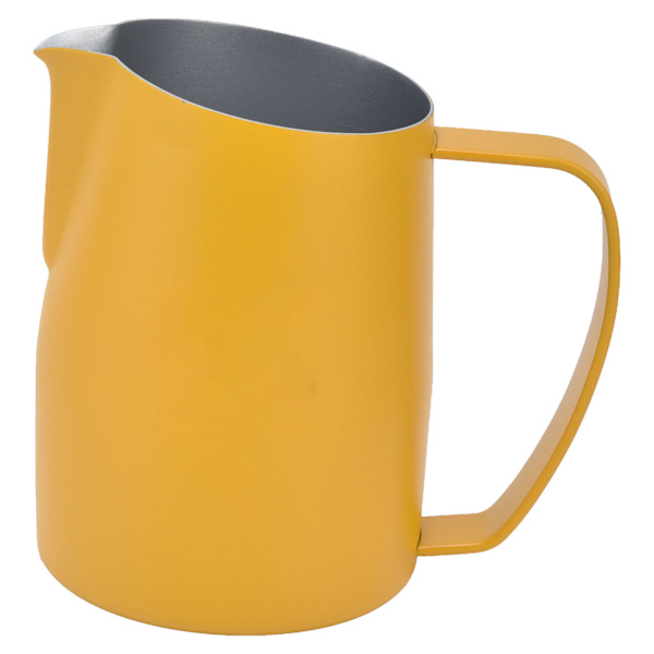 Tykkmelket skummende kanne spiss tut skummer kopp 450ml med skrå topp PTFE belegg for kaffemaskin CafeYellow