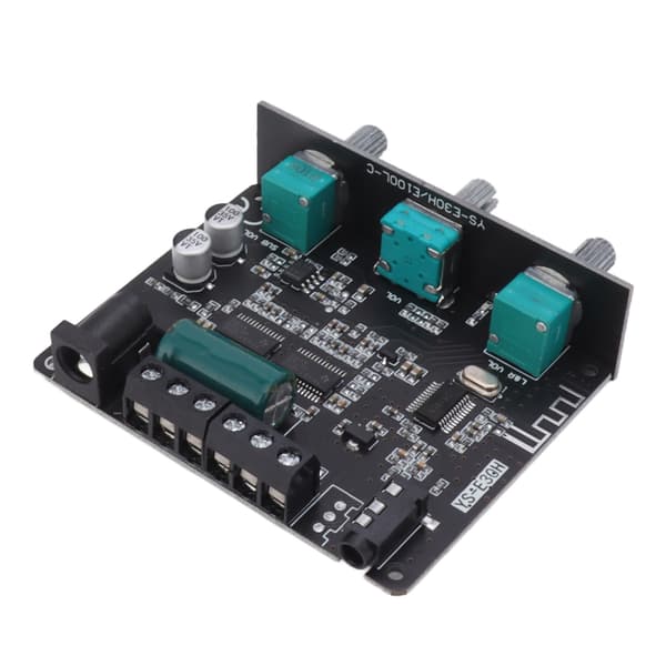 2.1 Kanal Bluetooth Effektforstærker Board Diskant Bas APP Kontrol Bluetooth 5.1 Forstærkermodul