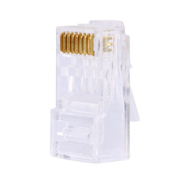 100 STK/LOT Cat6 Cat6a netværksinternetstik 8P8C RJ45 modulære stikkabelhoveder