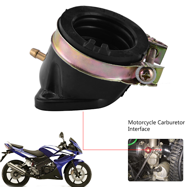Moottoripyörän kaasuttimen imuadapteri Hondalle CN250 Helix 1987-1998