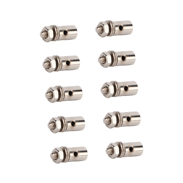 10st/set 1,3 mm Servo Push Rod Connector Justerbar Push Rod Connector Länkage Stopp