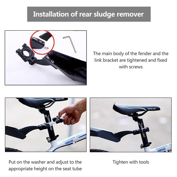 Universal Mudguard til Mountainbike