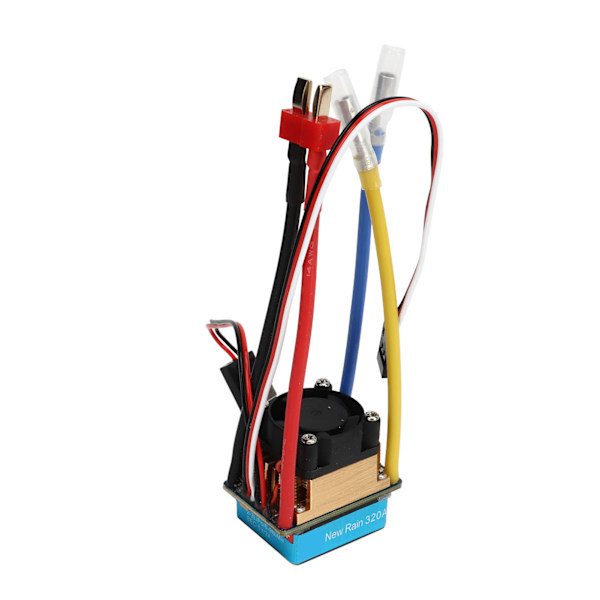 320A dobbeltvejs tovejs børstet ESC med blæser 3A 5V 3 tilstande Vandtæt Universal Multiple Protection RC Boat ESC 1 til 1
