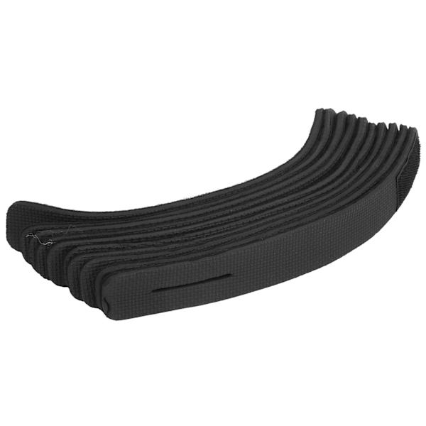 10 stk sett fiskestang bindebånd Anti-slip stang festebånd Stang wrap holder tilbehør