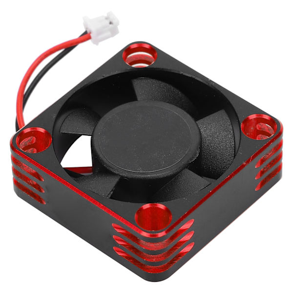 SURPASSHOBBY Elmotor Køleblæser 30x30mm 28000RPM 58V Passer til 1/10 1/12 1/8 RC bil (sort rød)