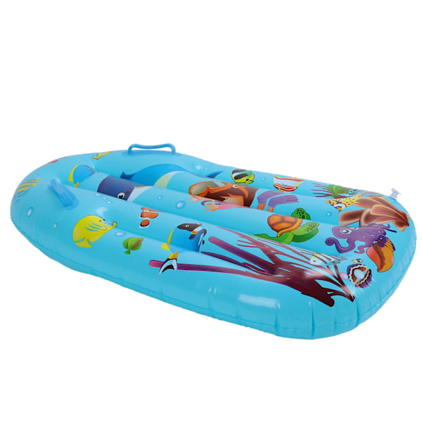 Uppblåsbar Surfbräda Pool Float Tjockning Stora Söta Mönster Barn Simringar för Simbassäng Vattenaktiviteter