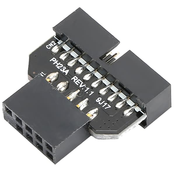 PH23A Hovedkort USB 2.0 9Pin til USB 3.0 19P Plugin-kontaktadapter (PH23A)