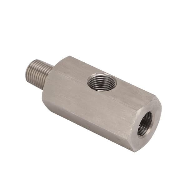 Olietrykssensor Rustfrit Stål 1/8NPT Olietrykssensor Konnektor til OE Olietrykstransmitter Autodele