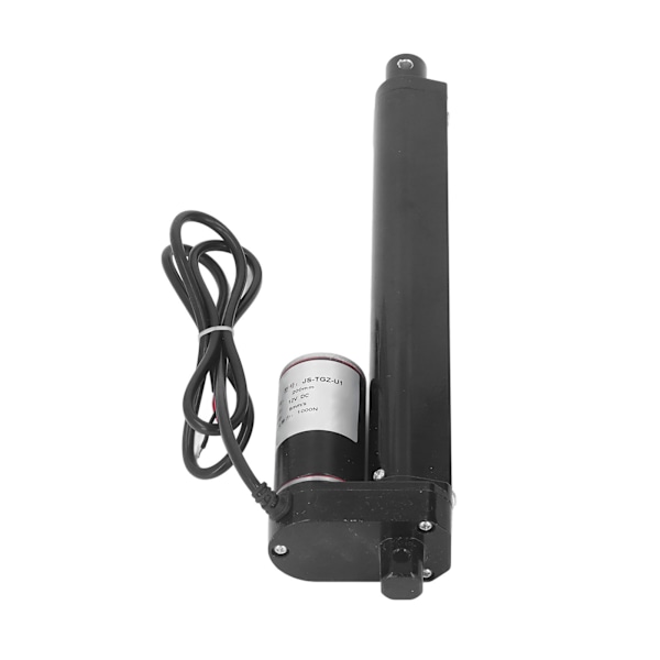 Musta sähköinen lineaarinen toimilaite IP65 1000N Metal Gear -moottori Hierontatuoli Lineaarinen toimilaite 200mm Isku 12V Lineaarinen toimilaite
