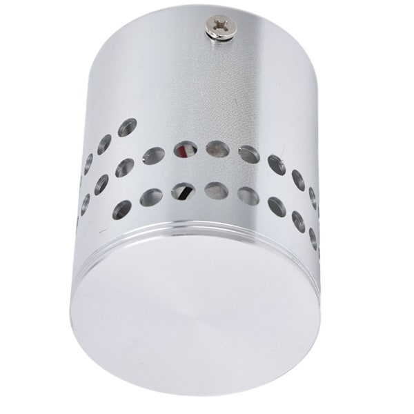 LED Aluminium Spiral Hål Vägglampa Stabil Värmeavledning 3W LED Spiral Vägglampa 85-265V Lila Ljus