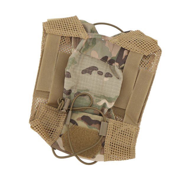 Hjelmdeksel Nylon Justerbart Kamuflasje Combat Military Treningsduk Deksel for Rask Hjelm CO 17 CP