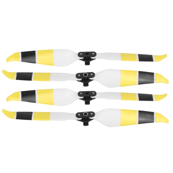 Färgglada propellerdrönare Propellrar med låg ljudnivå för Mavic Air 2/Air 2S-tillbehör (Gulsvart)