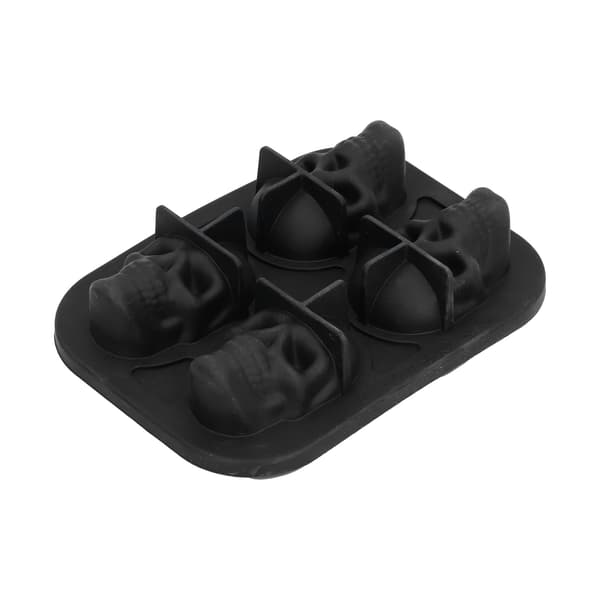 4-håls silikonisbitsform, silikonisbollsform, kökstillbehör